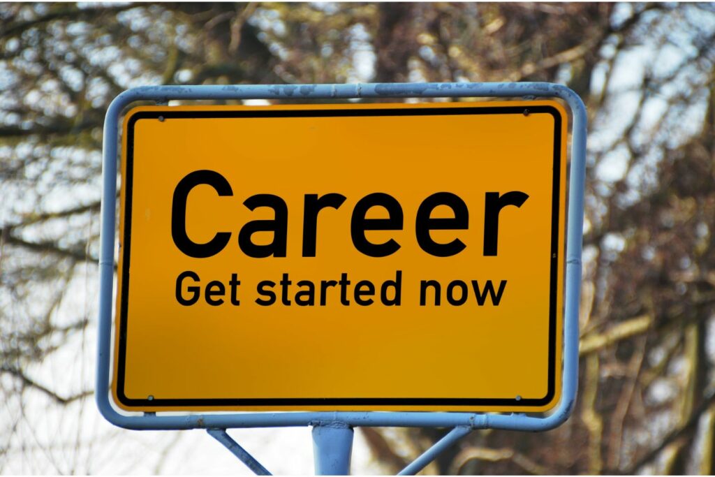 Career Get started now sign