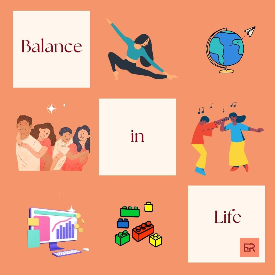 balance in different areas of life