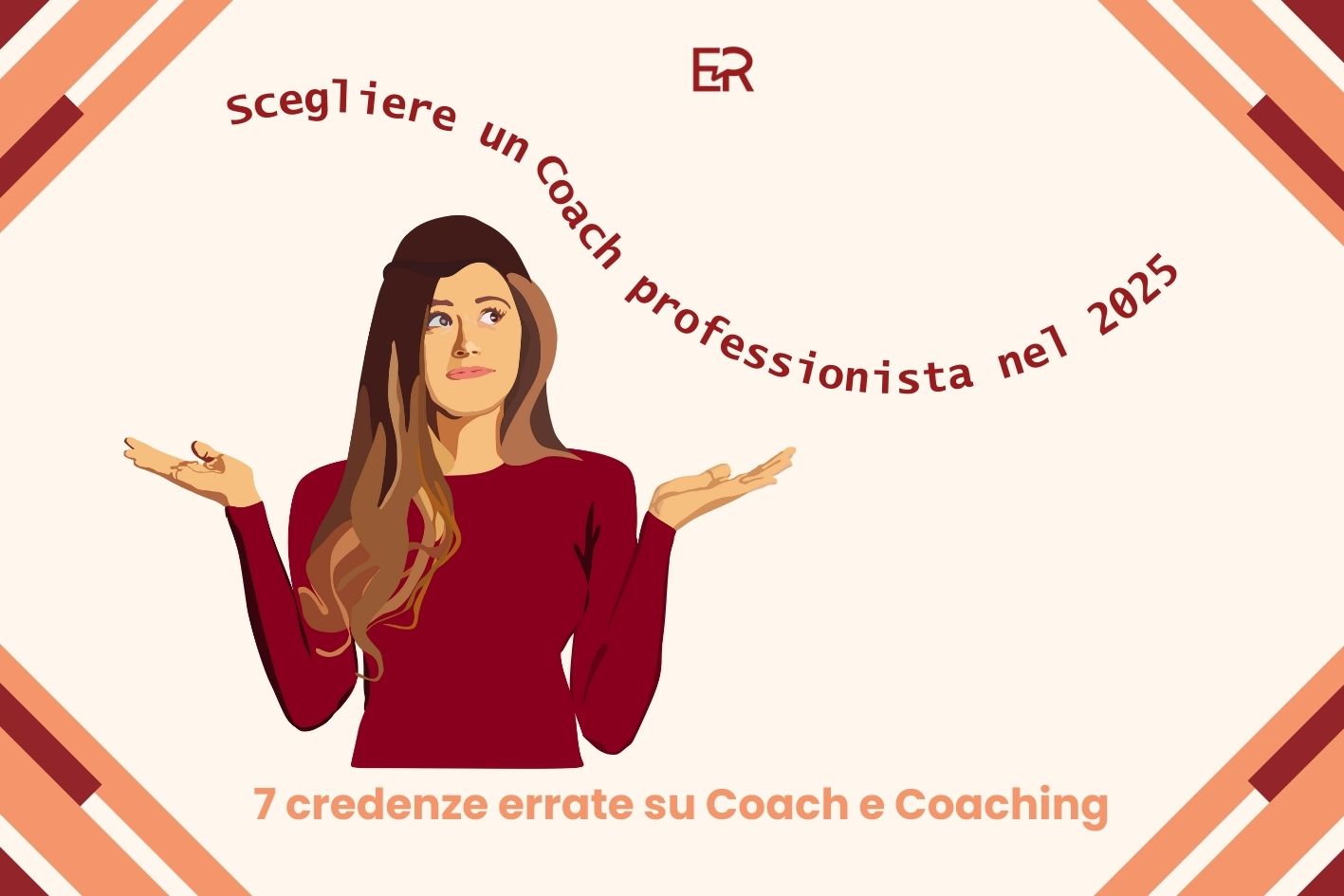 Ragazza con braccia aperte per indicare dubbio su come scegliere un coach in Italia nel 2025